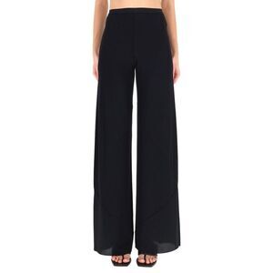 RICKOWENSLILIES Wide Leg Tailored Trousers Women BLACK Pants